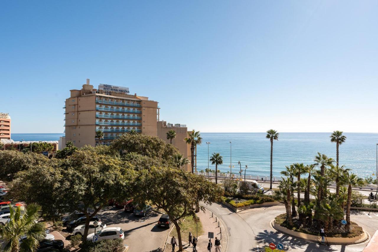 Benalmadena Beachfront Retreat Big Balcony And City Sea Views Apartment Exterior photo